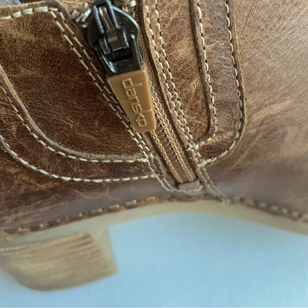 Dansko Brown Ankle Boots - Picture 5 of 9